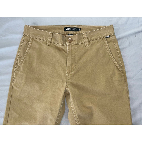 Vans Flat Front Slim Fit Stretch 'Authentic Chino' Pants. Men's 29X25, GUC!! - Picture 2 of 5